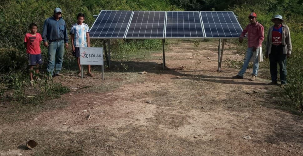 Bombeo solar para comunarios — San Ignacio
